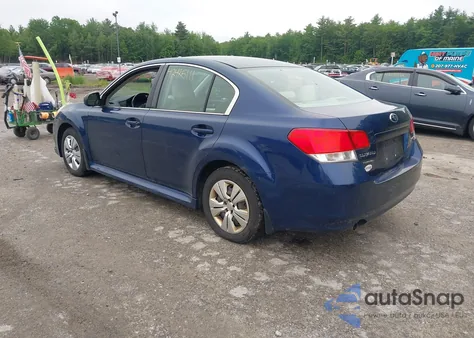 2010 Subaru Legacy 2.5I z USA, uszkodzony, nr VIN 4S3BMAA68A1218754